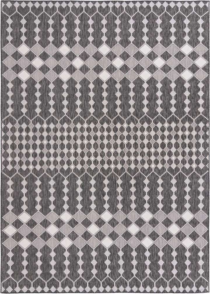 10' x 14' Easy-Clean Trellis Indoor / Outdoor Rug