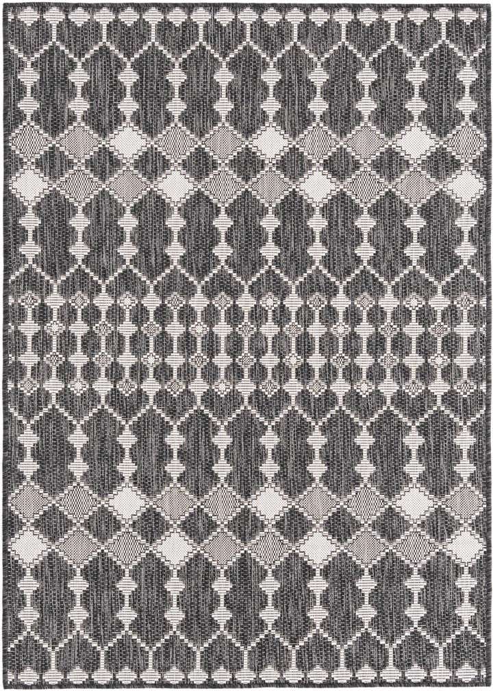 4' x 6' Easy-Clean Trellis Indoor / Outdoor Rug