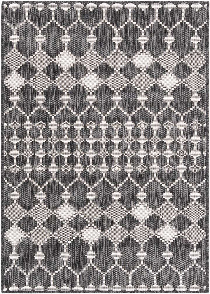 3' x 5' 3 Easy-Clean Trellis Indoor / Outdoor Rug
