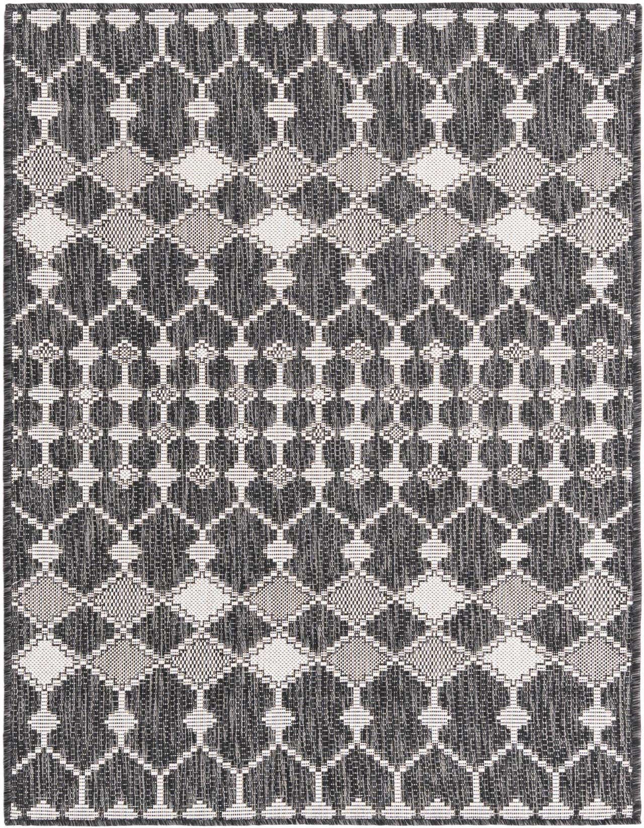 3' x 5' 3 Easy-Clean Trellis Indoor / Outdoor Rug