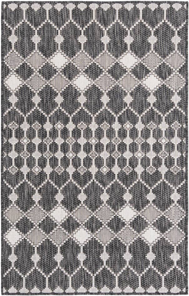 Detail image of 3' x 5' 3 Easy-Clean Trellis Indoor / Outdoor Rug
