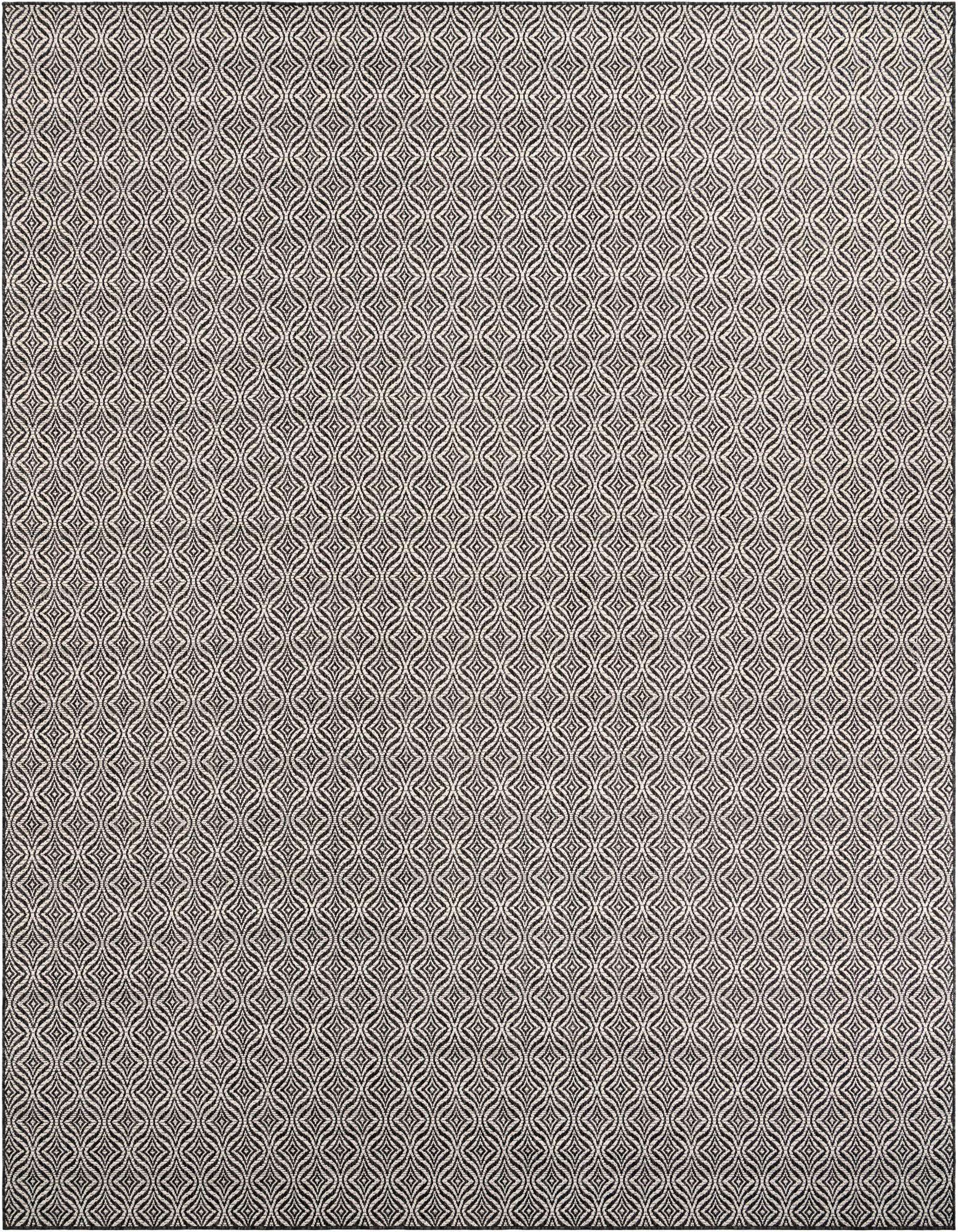 10' x 13' Easy-Clean Trellis Indoor / Outdoor Rug