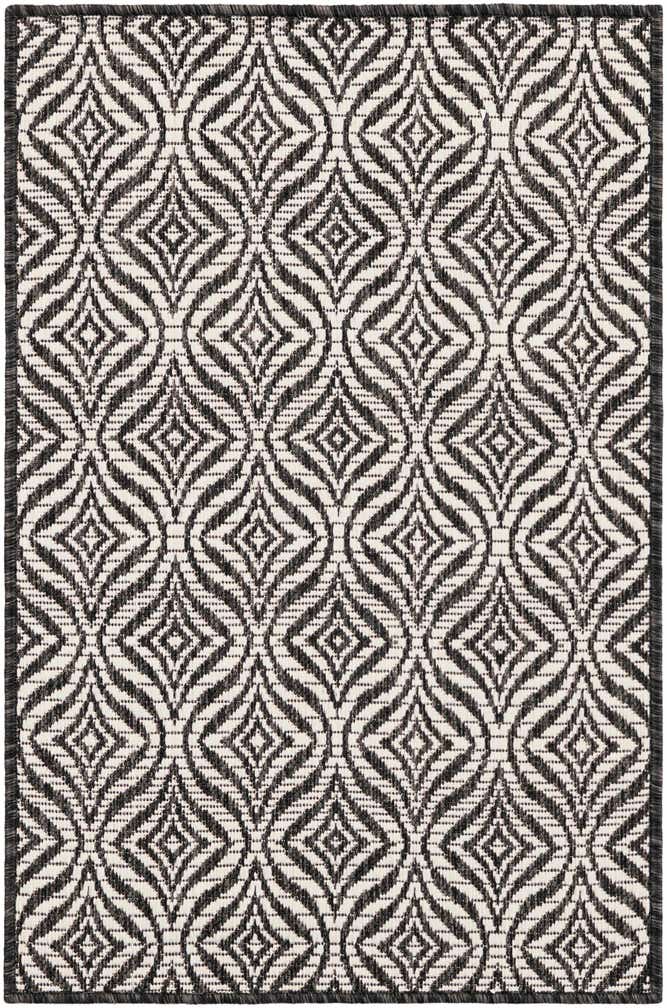 2' x 3' Easy-Clean Trellis Indoor / Outdoor Rug