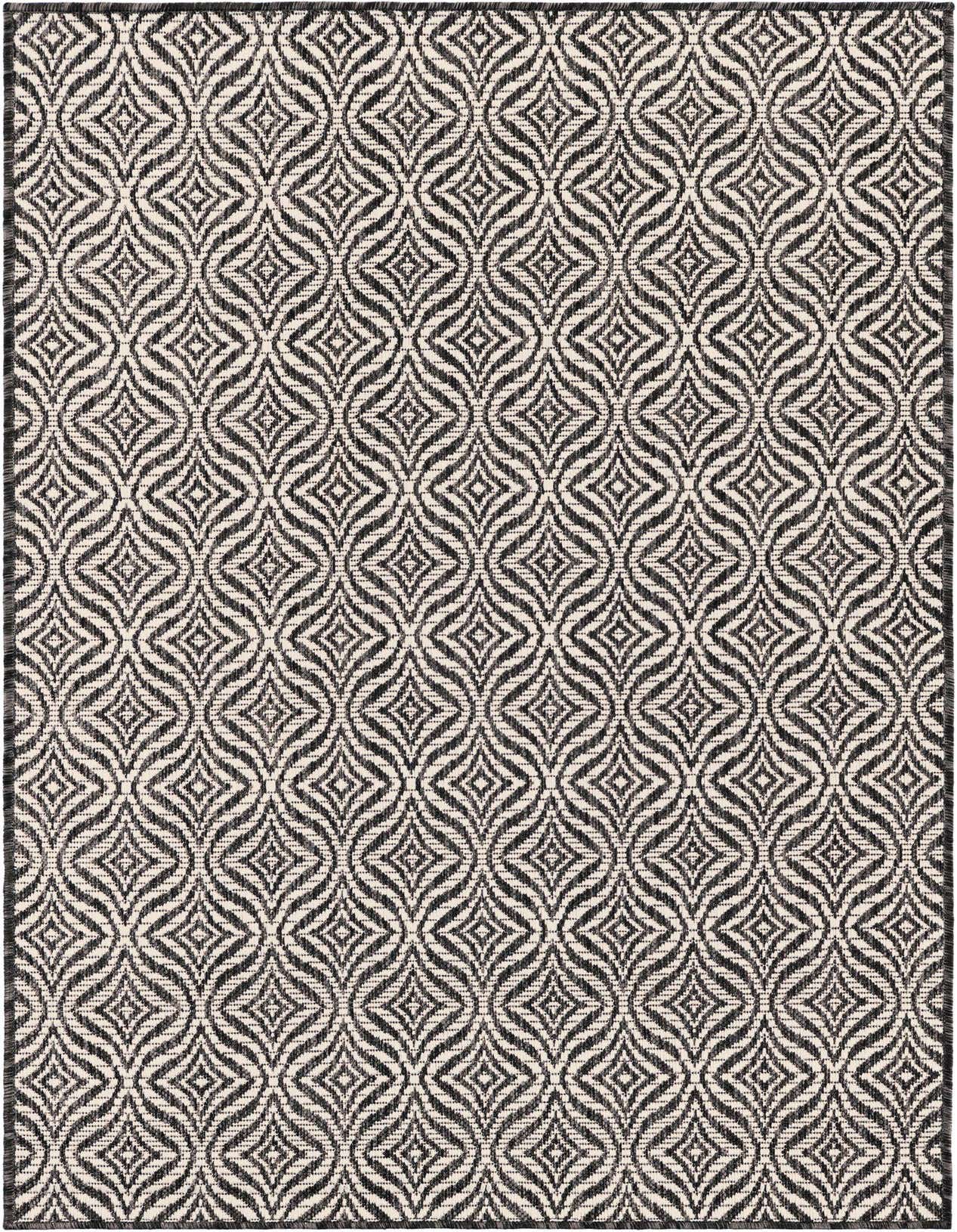 3' x 5' 3 Easy-Clean Trellis Indoor / Outdoor Rug