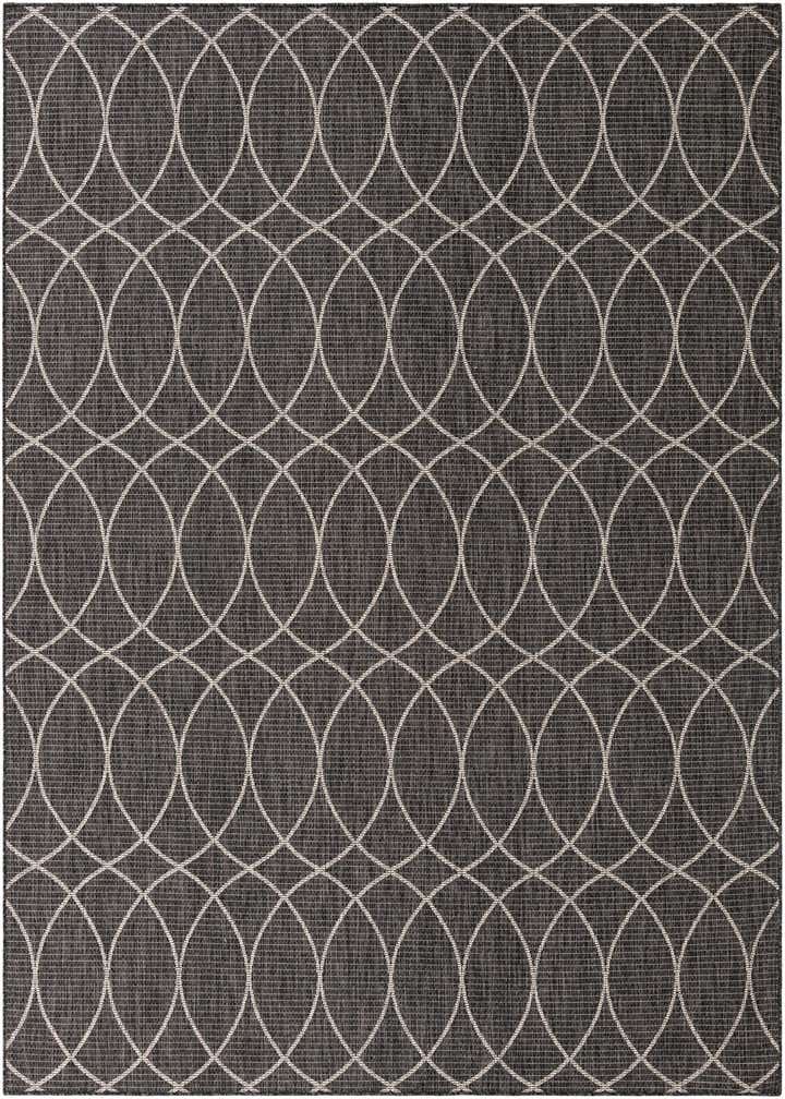 9' x 9' 9 Easy-Clean Trellis Indoor / Outdoor Rug