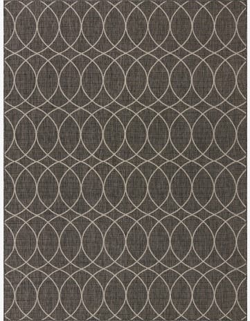 9' x 12' Easy-Clean Trellis Indoor / Outdoor Rug