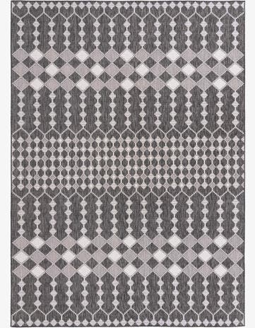 10' x 14' Easy-Clean Trellis Indoor / Outdoor Rug