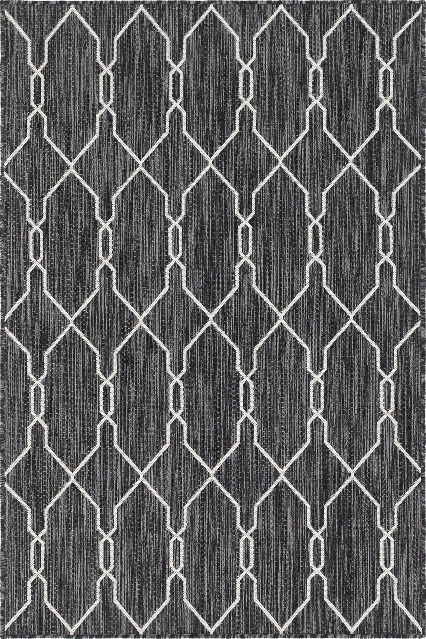 4' x 6'  Washable Trellis Indoor / Outdoor Rug