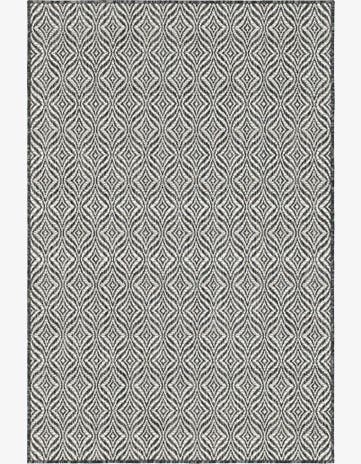 4' x 6' Easy-Clean Trellis Indoor / Outdoor Rug
