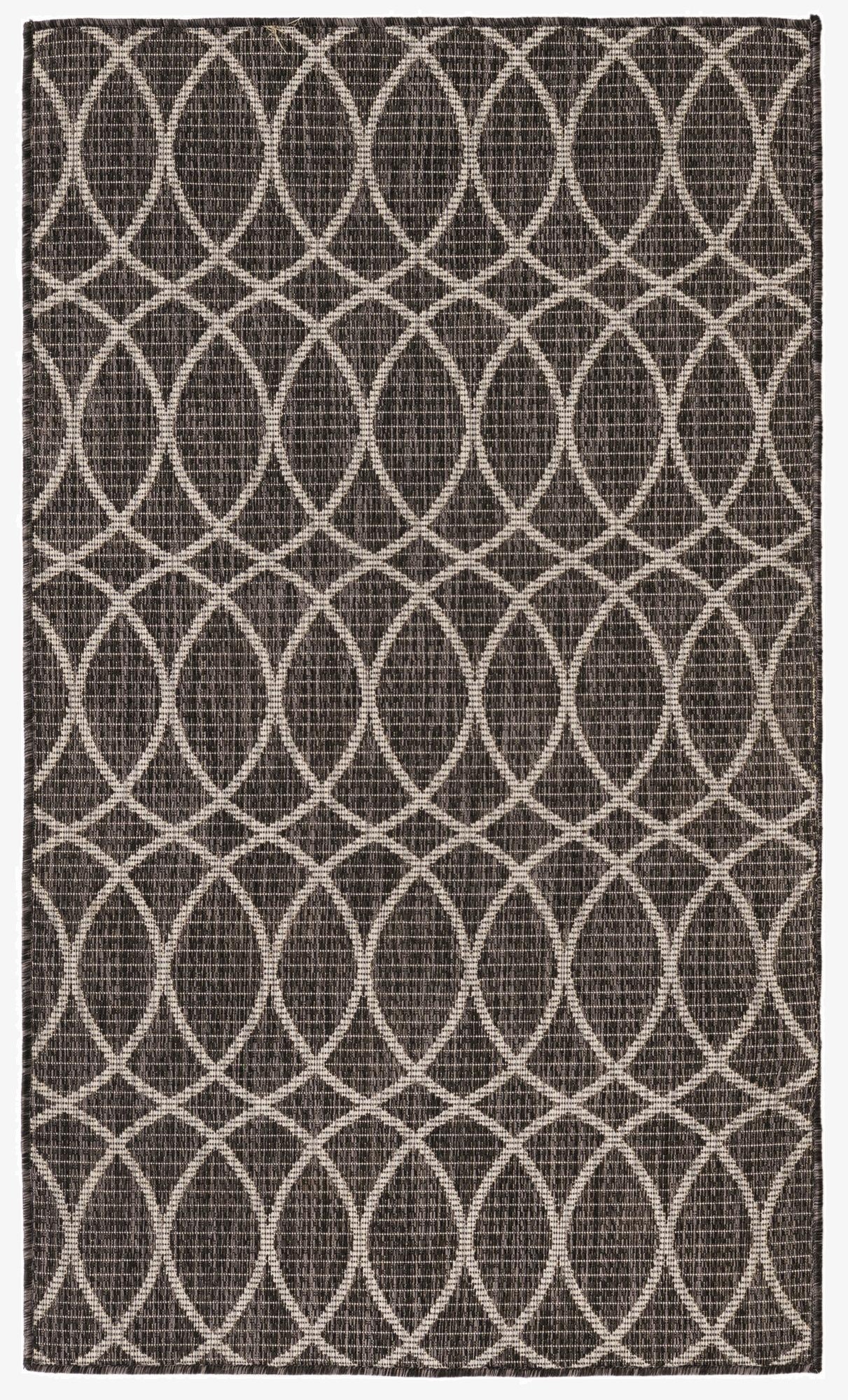 Primary image 3' x 5' 3  Washable Trellis Indoor / Outdoor Rug