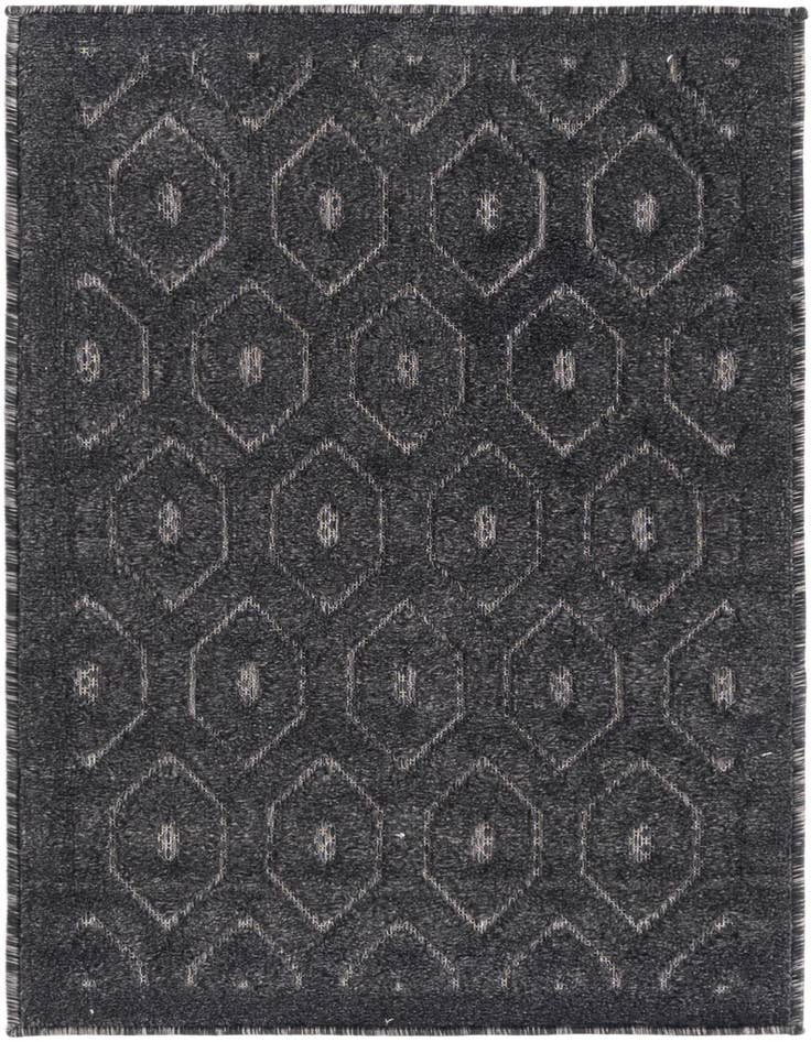 Detail image of 2' x 3' Easy-Clean Trellis Textured Indoor / Outdoor Rug