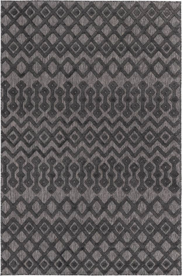 Detail image of 6' x 9' Easy-Clean Trellis Textured Indoor / Outdoor Rug