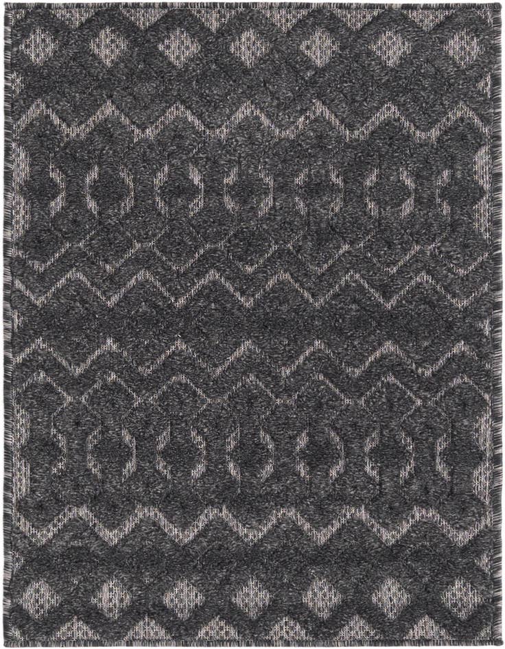 Detail image of 2' x 3' Easy-Clean Trellis Textured Indoor / Outdoor Rug