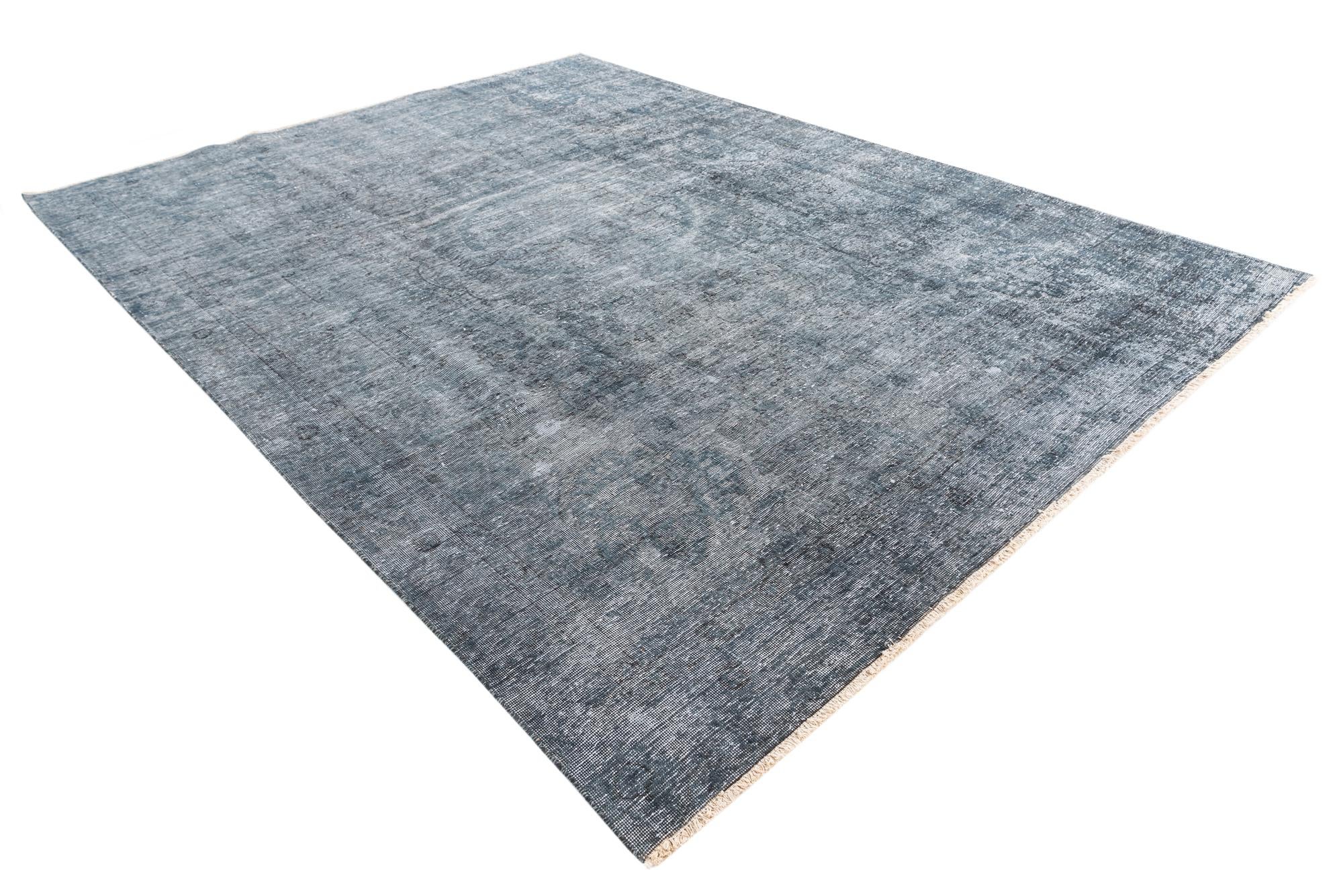 8' 1 x 10' 10 Hand Knotted Ultra Vintage Persian Wool Rug