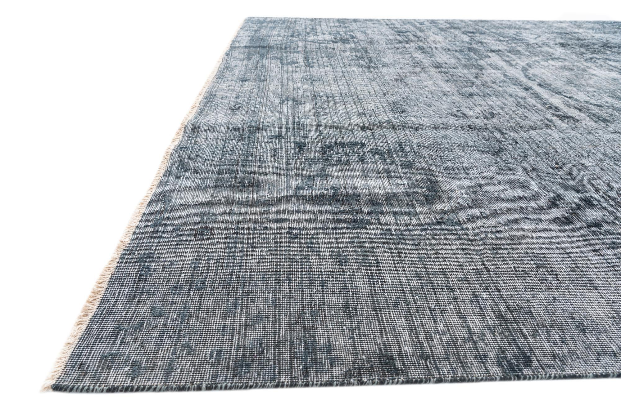 8' 1 x 10' 10 Hand Knotted Ultra Vintage Persian Wool Rug