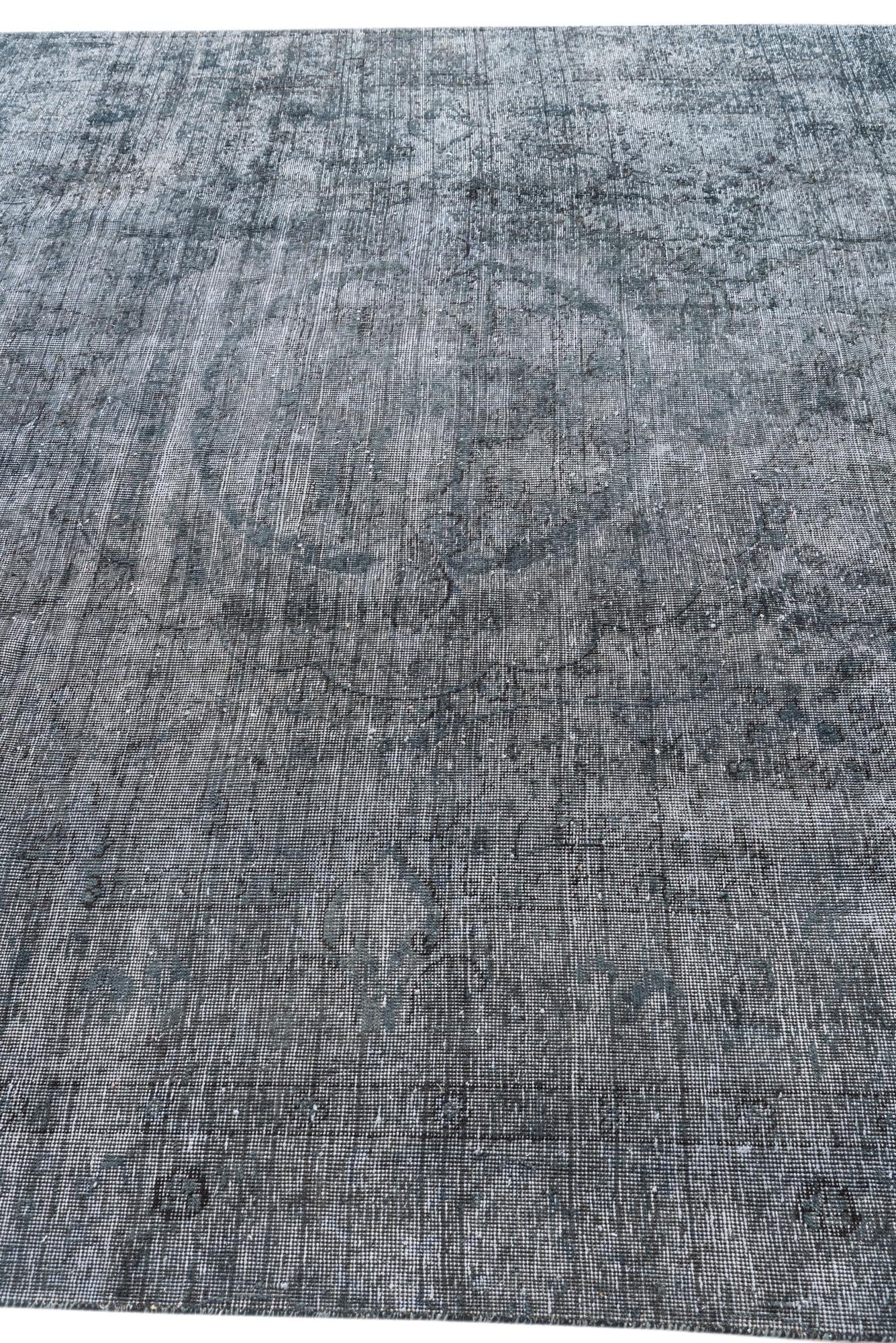 8' 1 x 10' 10 Hand Knotted Ultra Vintage Persian Wool Rug