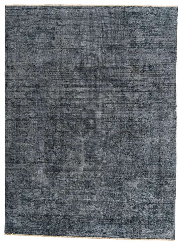 8' 1 x 10' 10 Hand Knotted Ultra Vintage Persian Wool Rug