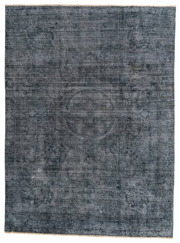 Detail image of 8' 1 x 10' 10 Hand Knotted Ultra Vintage Persian Wool Rug