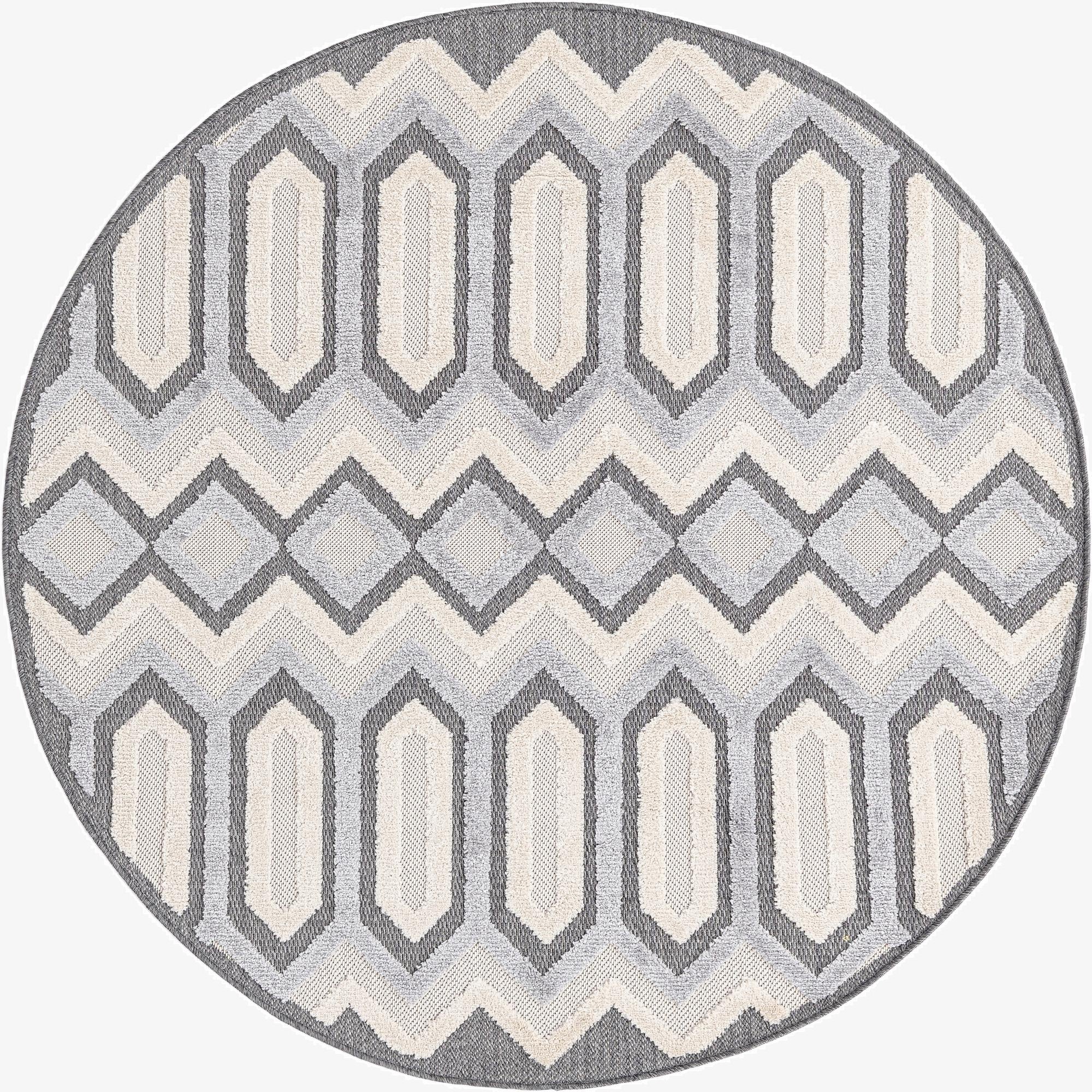 5' 3 x 5' 3 Arlo Round Rug