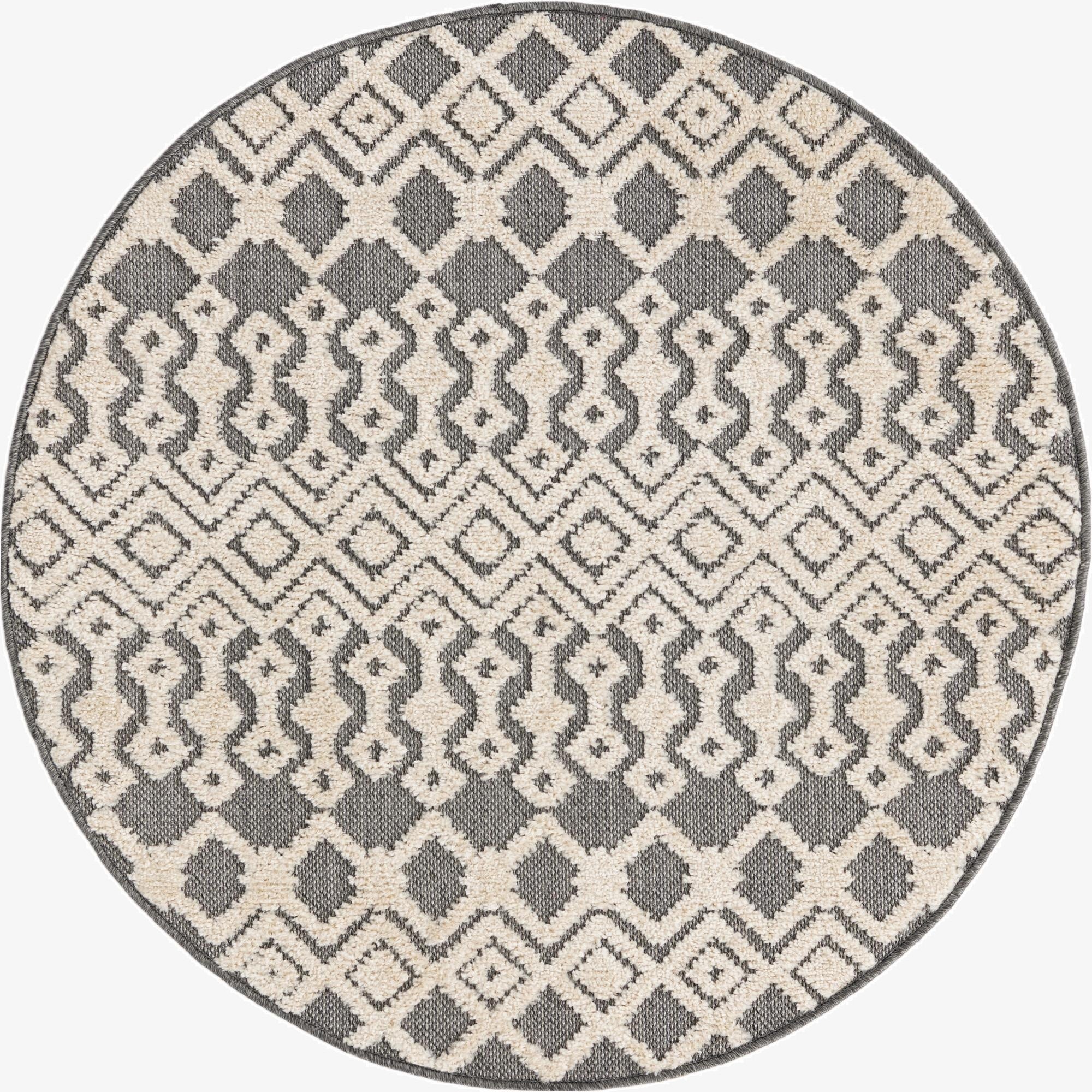 3' 3 x 3' 3 Arlo Round Rug