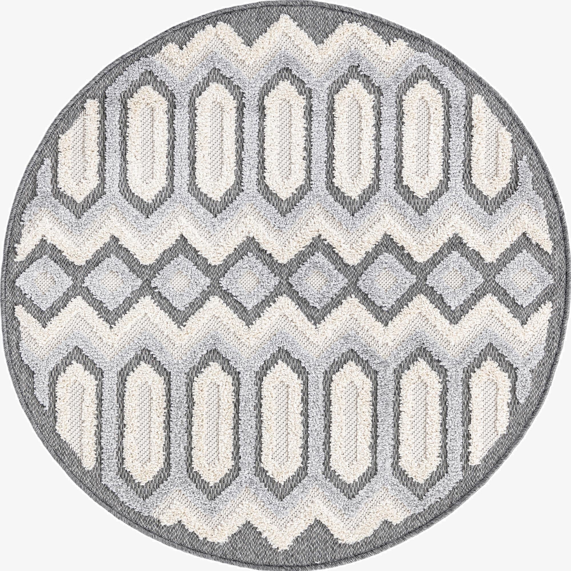 3' 3 x 3' 3 Arlo Round Rug
