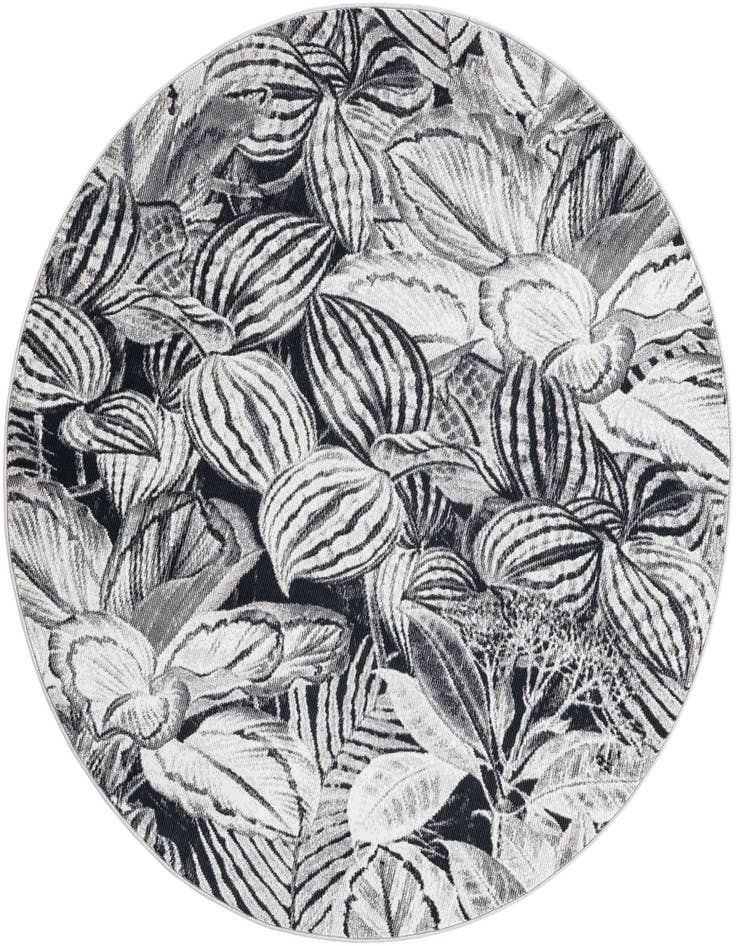 Detail image of 5' 3 x 5' 3 Blossom Round Rug