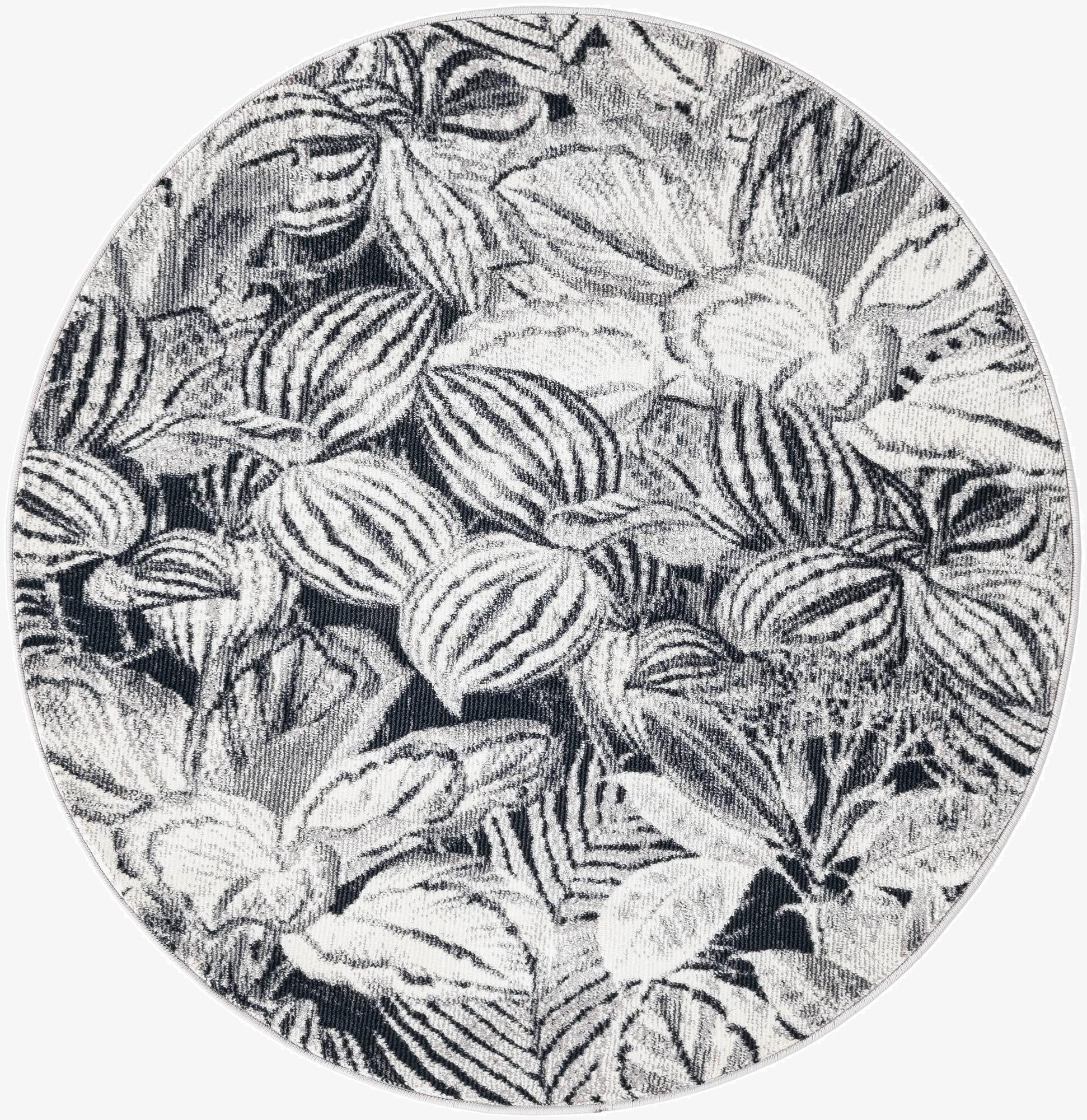 3' 3 x 3' 3 Blossom Round Rug