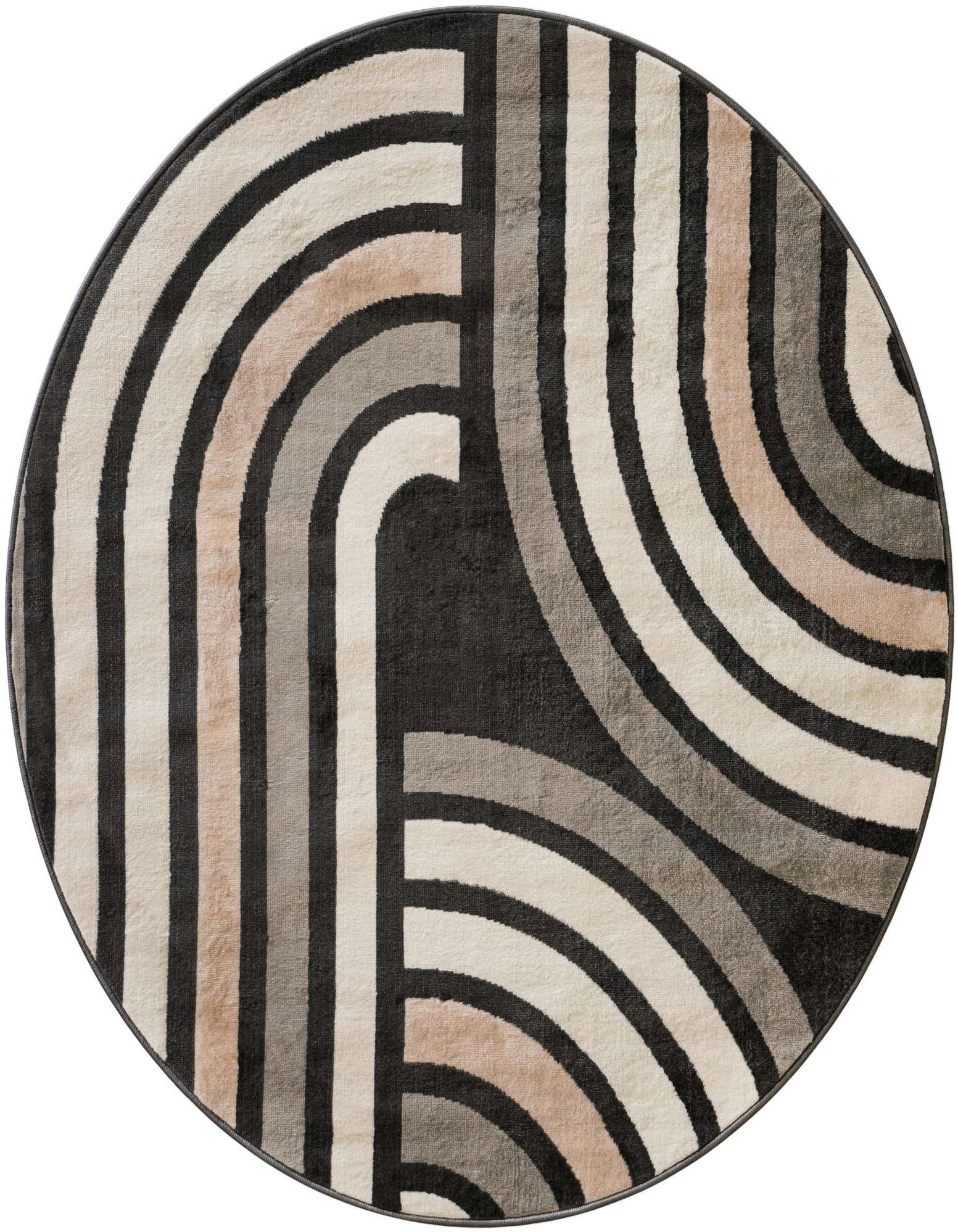5' 3 x 5' 3 Charlotte Round Rug