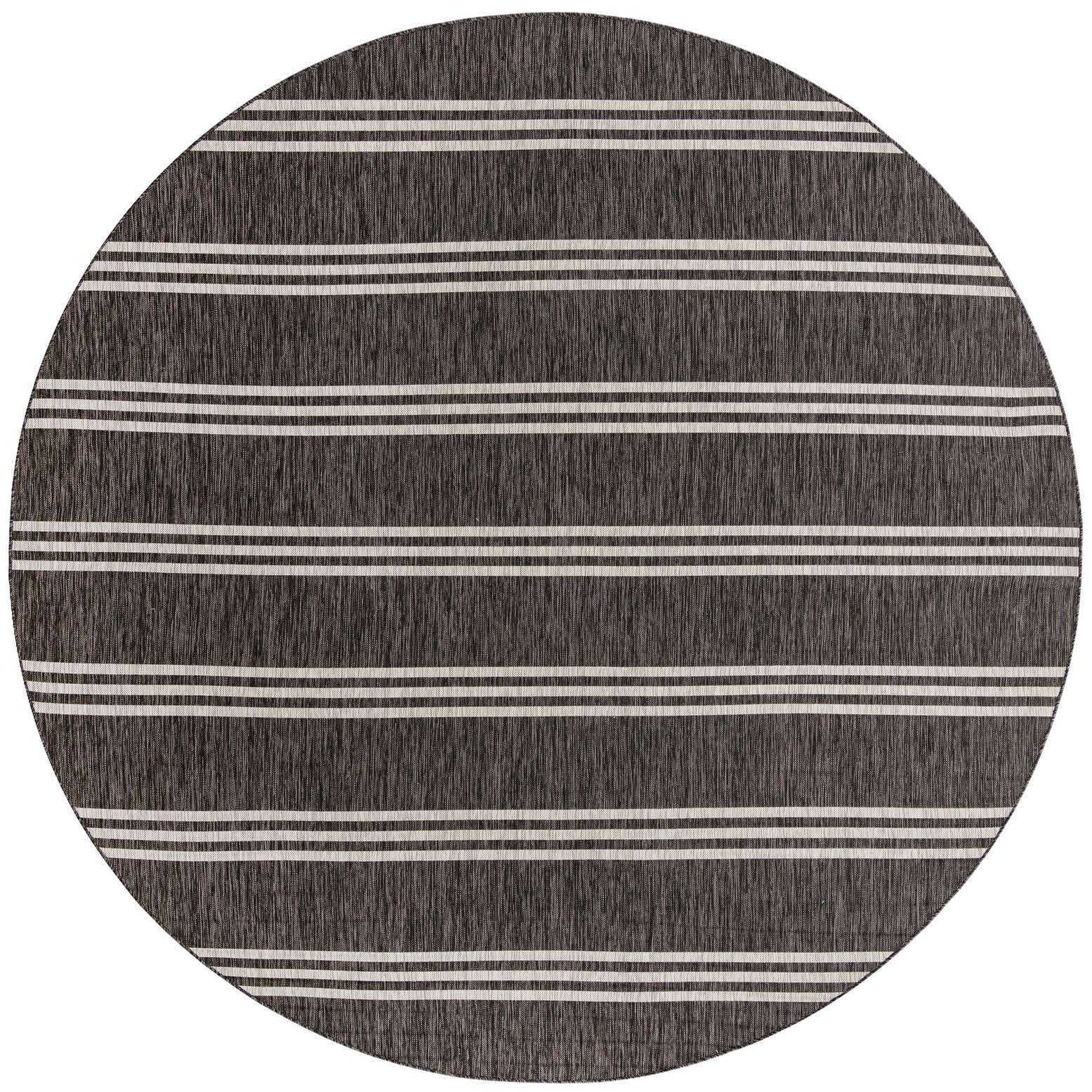 10' 8 x 10' 8 Easy-Clean Jill Zarin Anguilla Indoor / Outdoor Round Rug