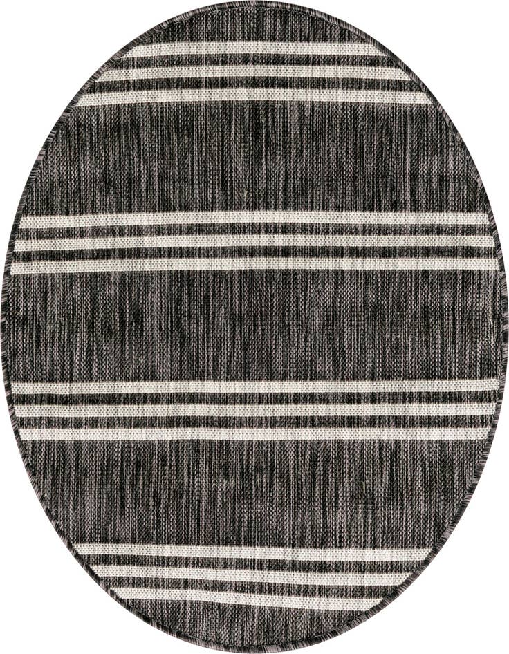 Detail image of 3' x 3' Easy-Clean Jill Zarin Anguilla Indoor / Outdoor Round Rug
