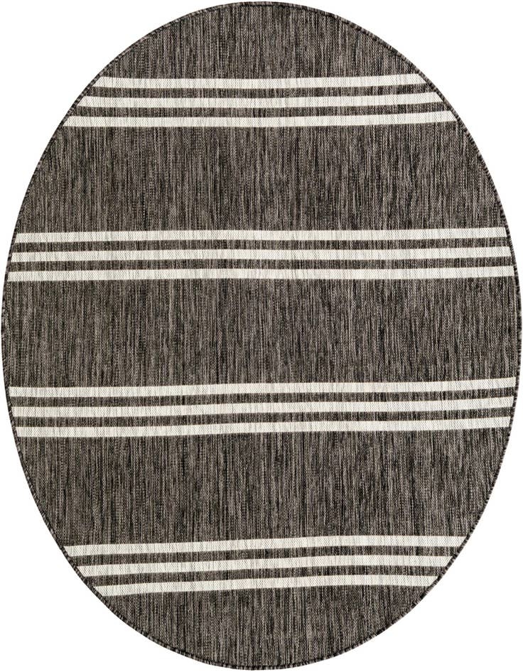 Detail image of 5' 3 x 5' 3 Easy-Clean Jill Zarin Anguilla Indoor / Outdoor Round Rug