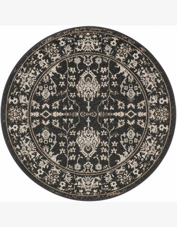 3' 3 x 3' 3 Kamala Washable Round Rug