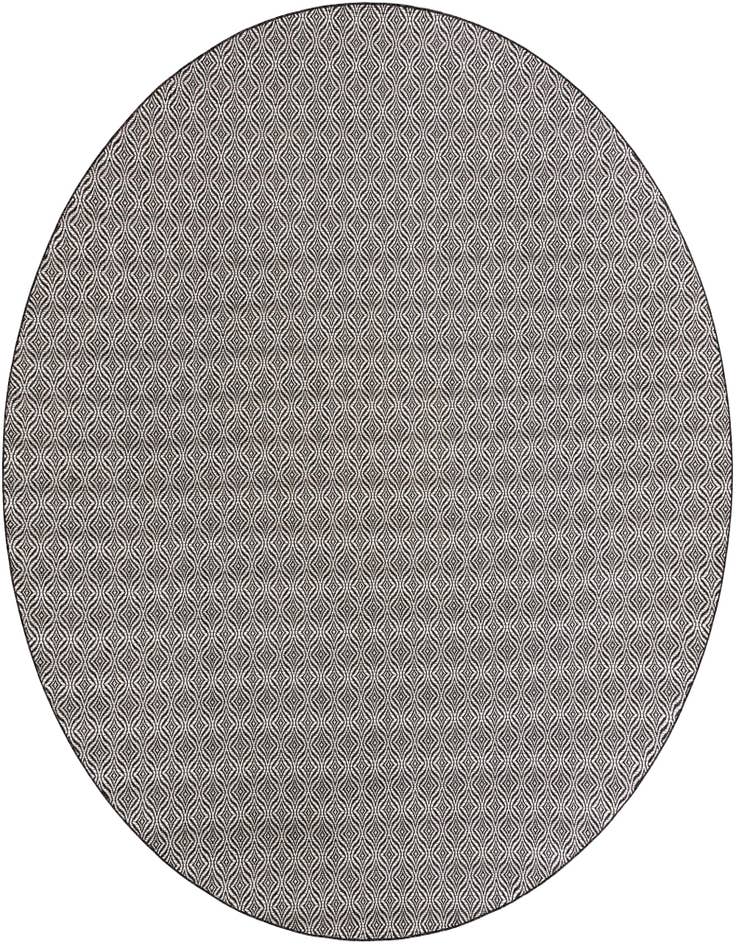 Detail image of 13' x 13' Easy-Clean Lattice Indoor / Outdoor Round Rug