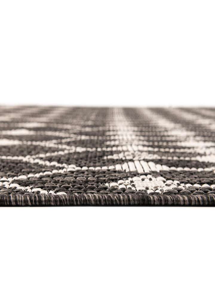 4' x 4' Easy-Clean Trellis Indoor / Outdoor Round Rug