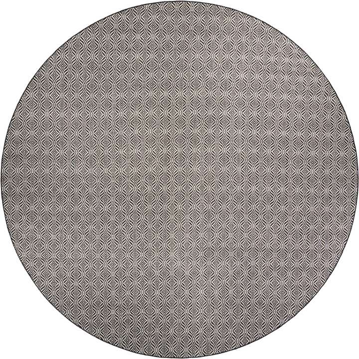 12' x 12' Easy-Clean Trellis Indoor / Outdoor Round Rug