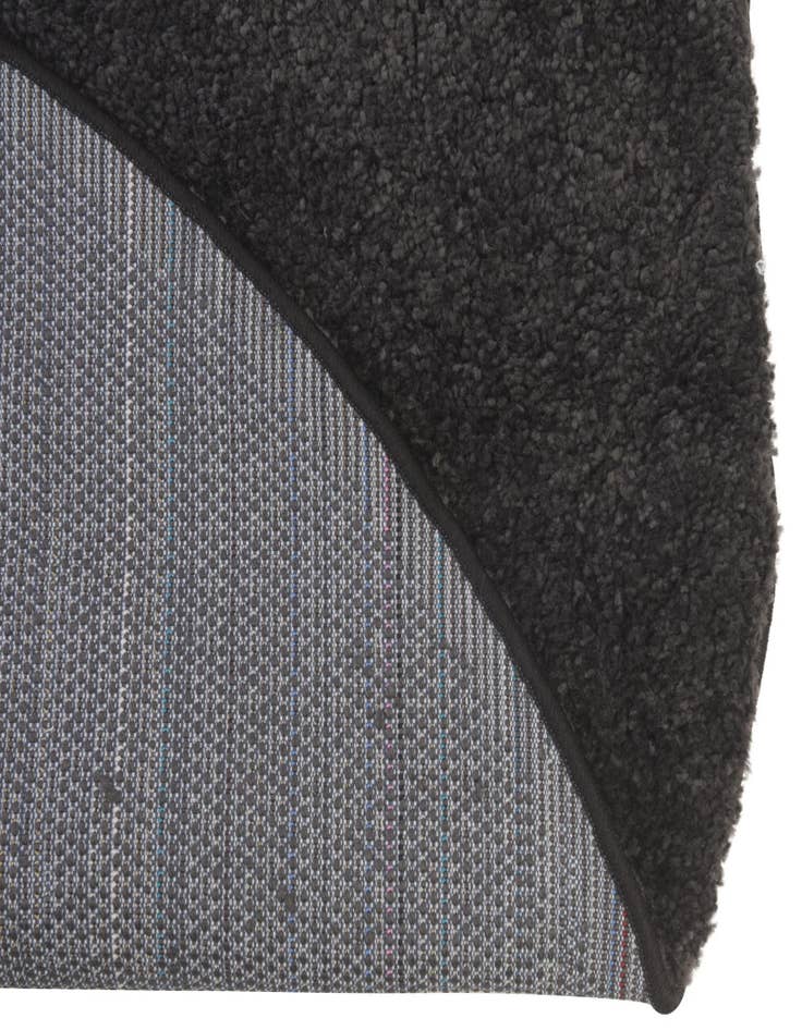 Detail image of 6' x 6' Solid Frieze Round Rug