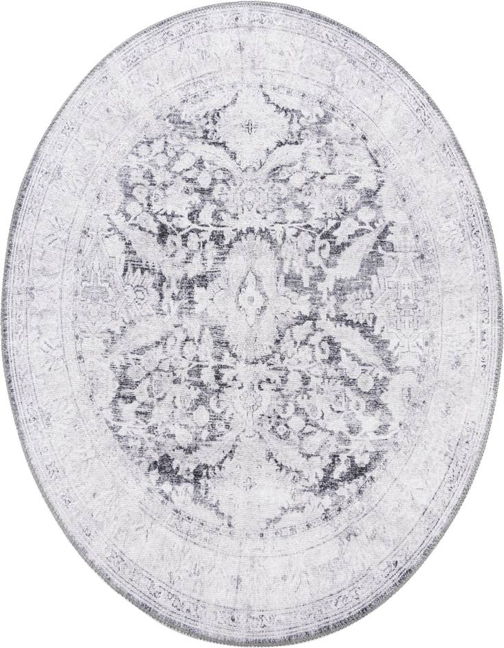Detail image of 3' 6 x 3' 6 Washable Timeless Round Rug