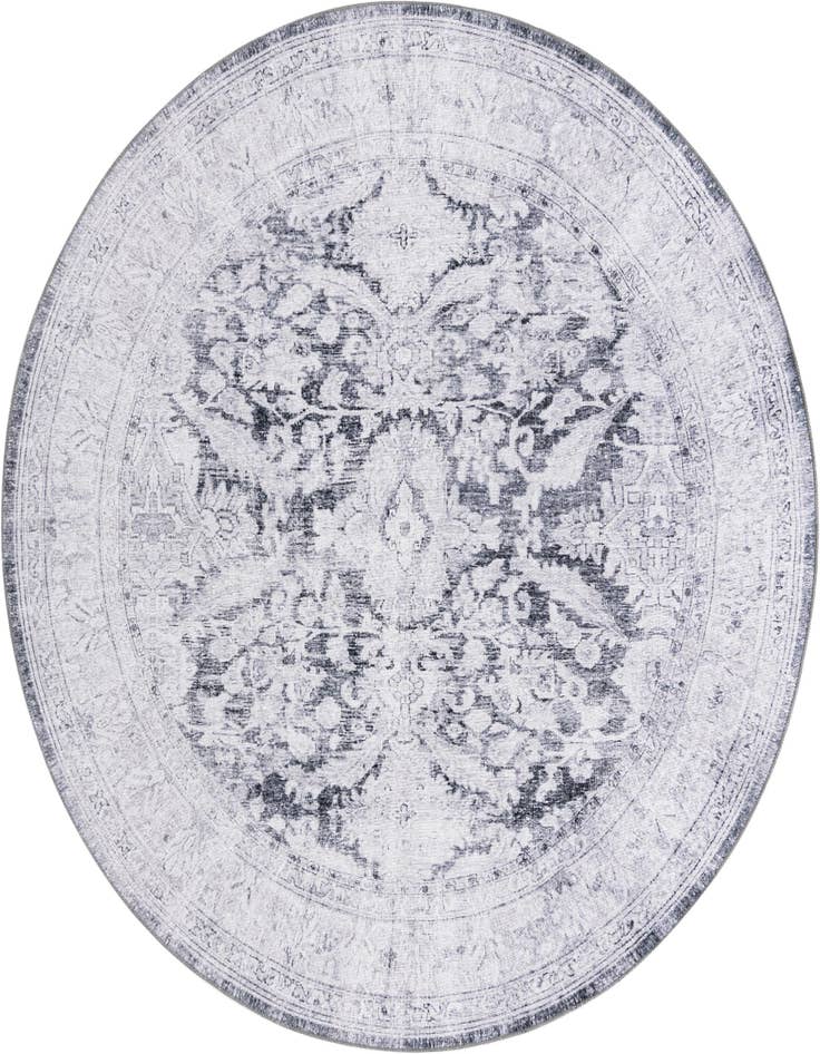 Detail image of 7' 7 x 7' 7 Washable Timeless Round Rug