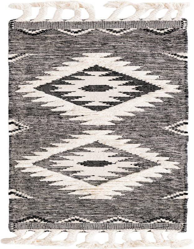 Detail image of 2' 2 x 6' 1 Hand Woven Arizona Wool Runner Rug