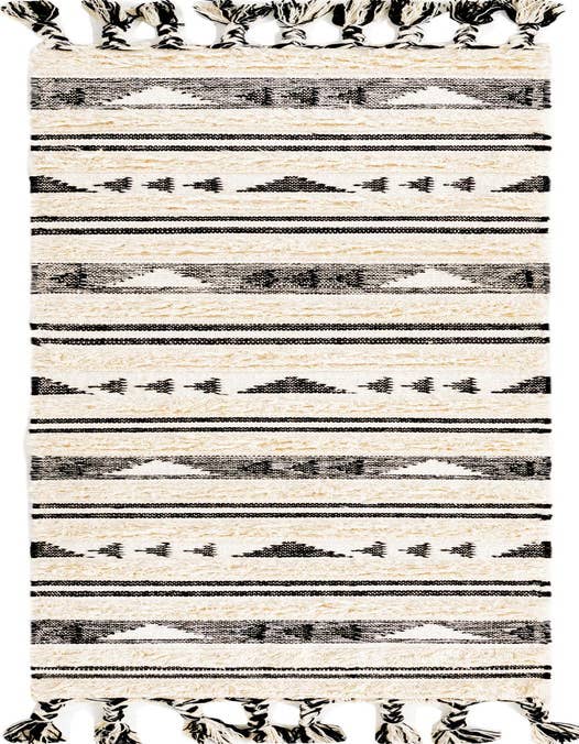 Detail image of 2' 2 x 8' 2 Hand Woven Arizona Wool Runner Rug