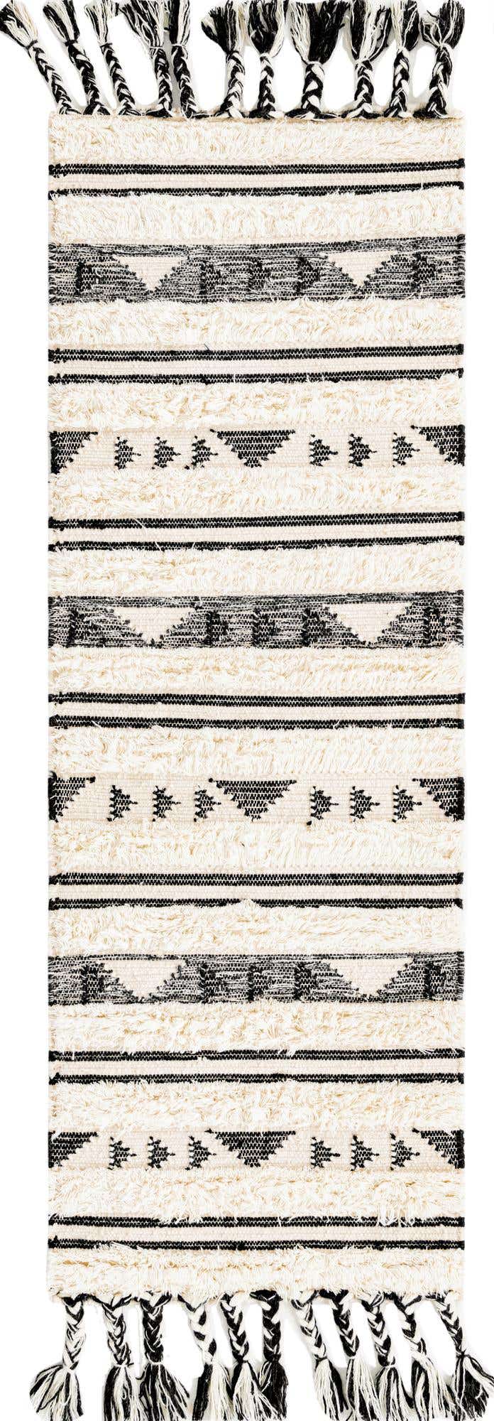 2' 2 x 6' 1 Hand Woven Arizona Wool Runner Rug