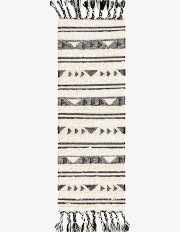 2' 2 x 6' 1 Hand Woven Arizona Wool Runner Rug