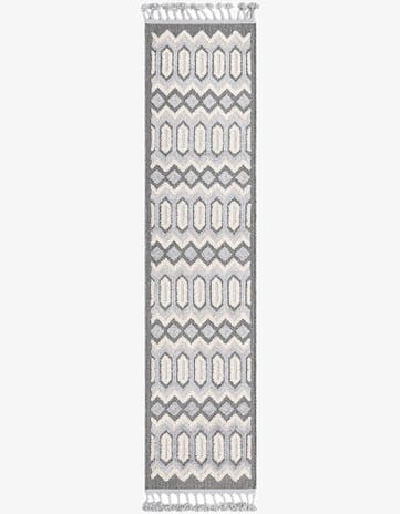 Charcoal Arlo Runner Rug