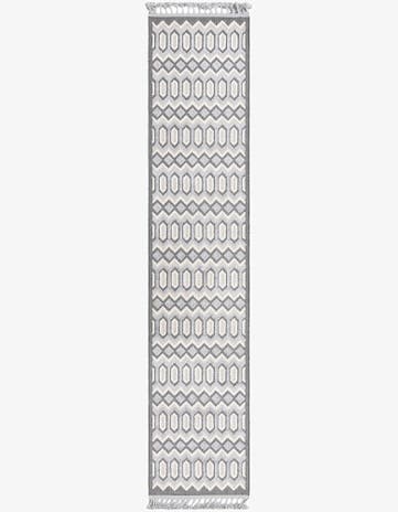 Charcoal Arlo Runner Rug