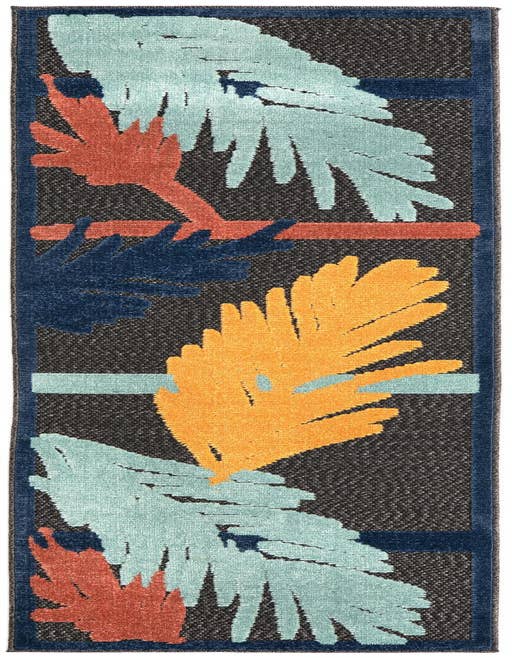 Detail image of 2' x 8' Easy-Clean Belize Indoor / Outdoor Runner Rug