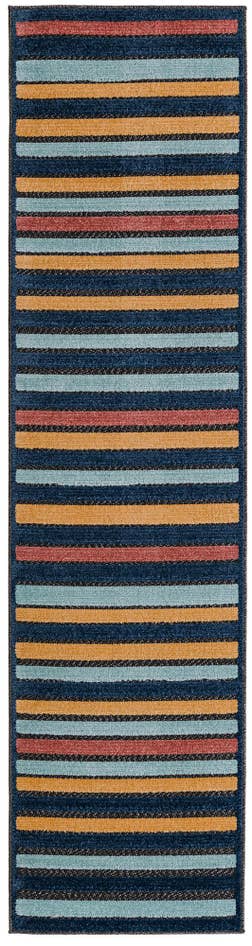 Detail image of 2' x 8' Easy-Clean Belize Indoor / Outdoor Runner Rug
