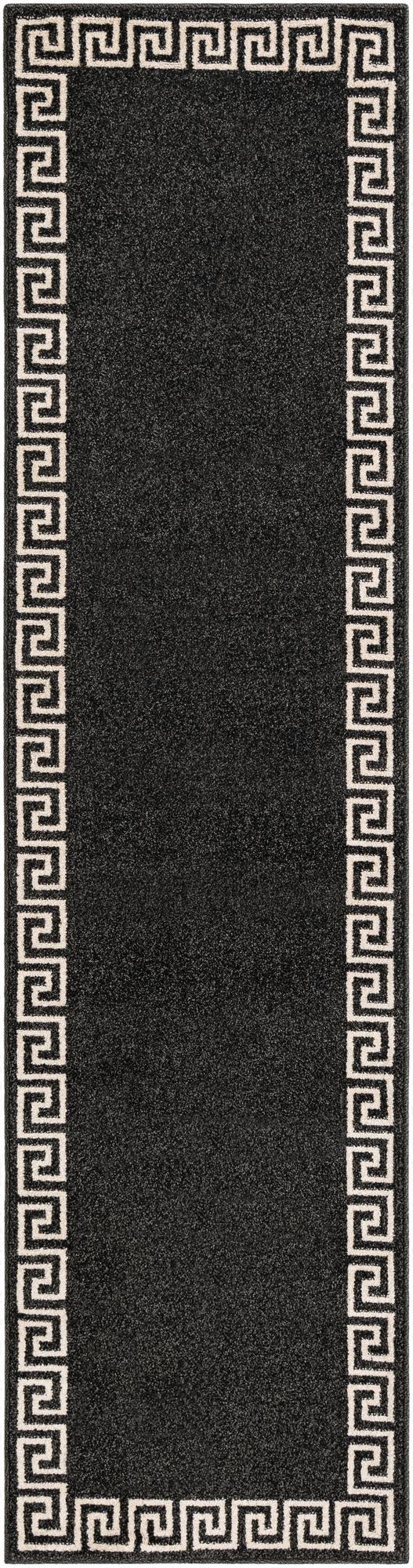 2' 7 x 10' Greek Key Runner Rug