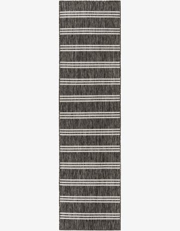 2' 7 x 10' Easy-Clean Jill Zarin Anguilla Indoor / Outdoor Runner Rug