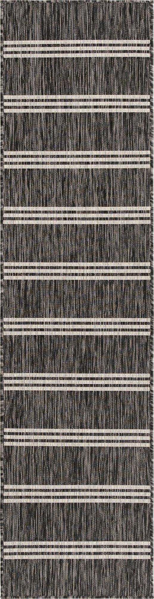 Primary image 2' x 8'  Washable Jill Zarin Anguilla Indoor / Outdoor Runner Rug