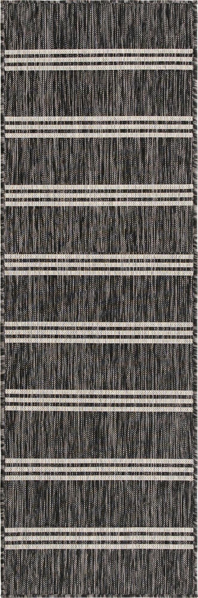 2' x 6'  Washable Jill Zarin Anguilla Indoor / Outdoor Runner Rug